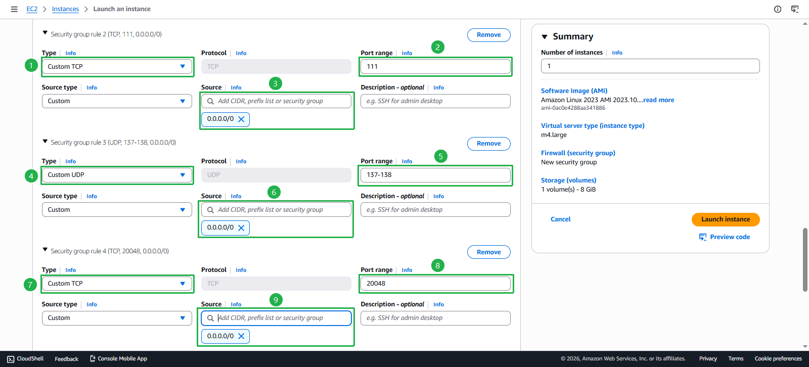 Create Storage Gateway Instance