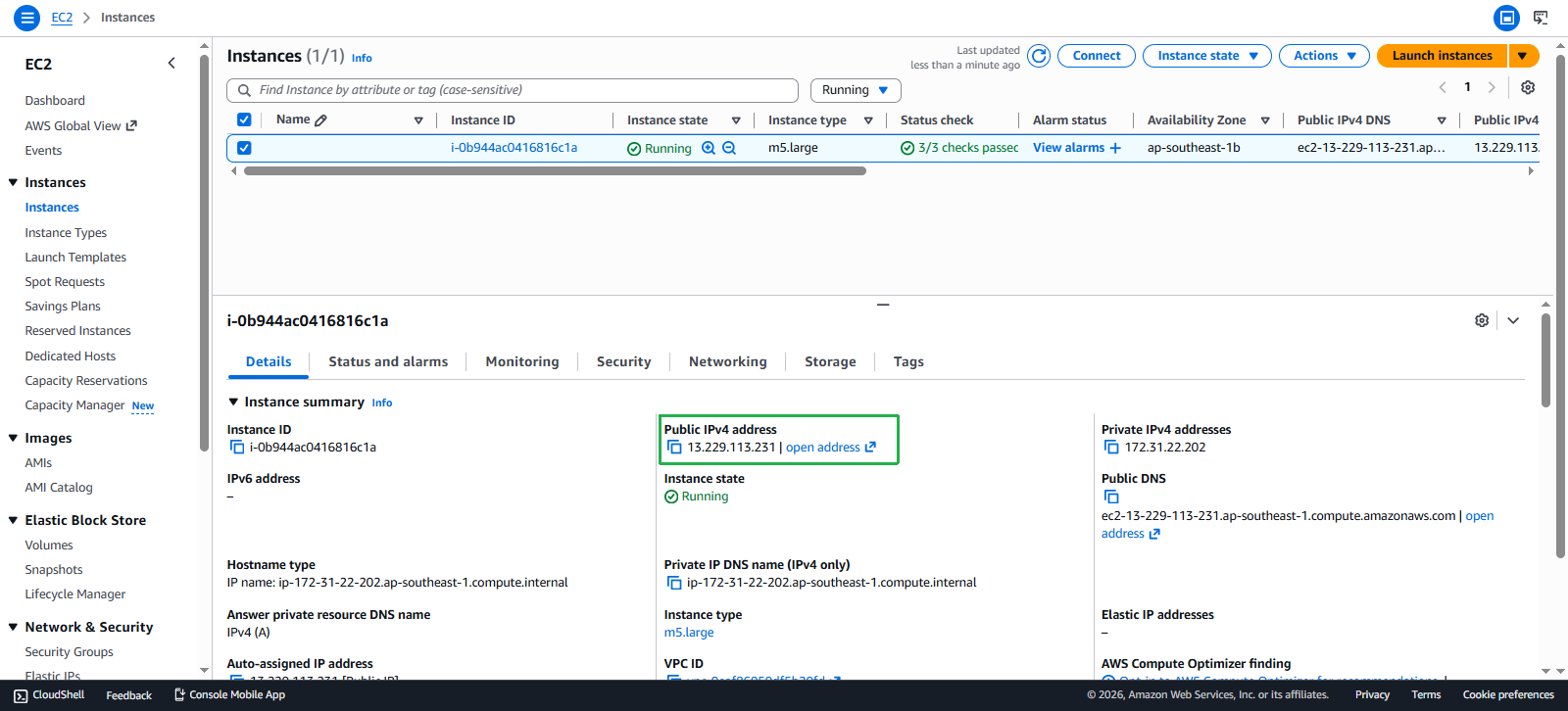 Create Storage Gateway Instance