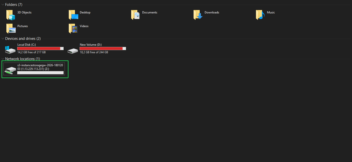 Mount File Share